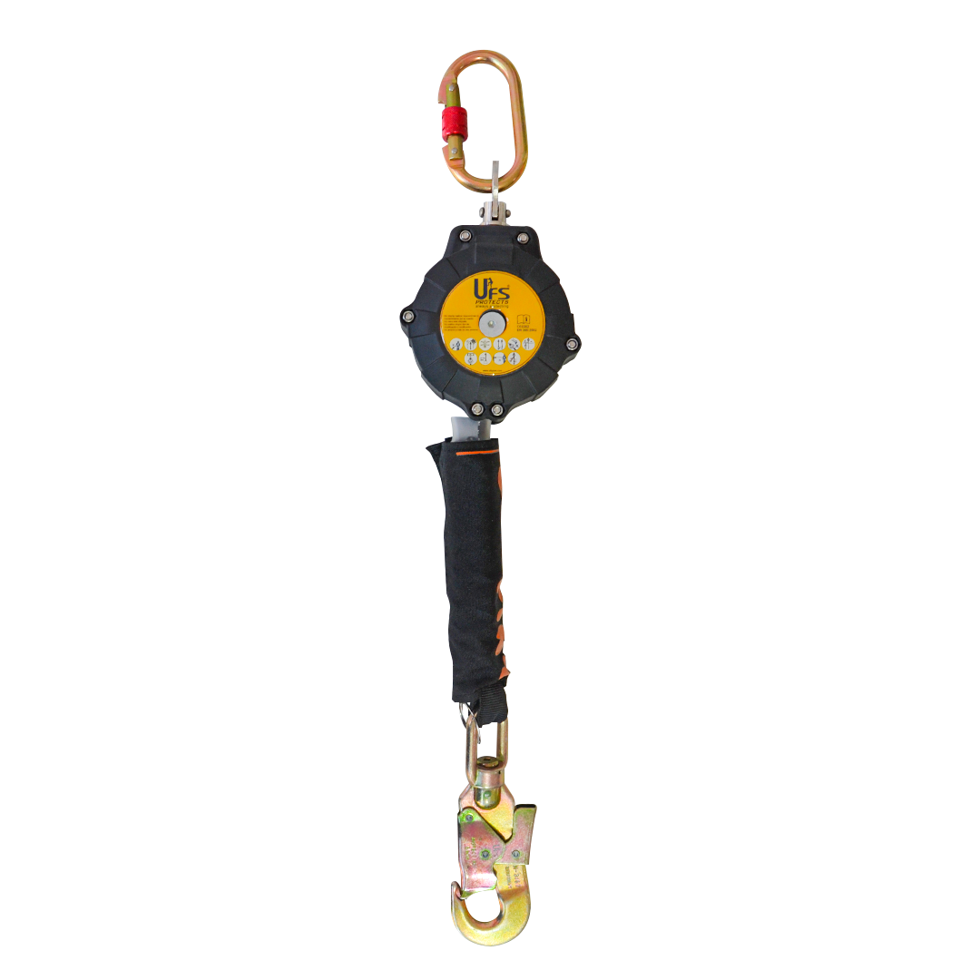 Línea de Vida Autorretráctil con Cuerda de Poliéster USP-17000 3.1 m (10 ft) - 1